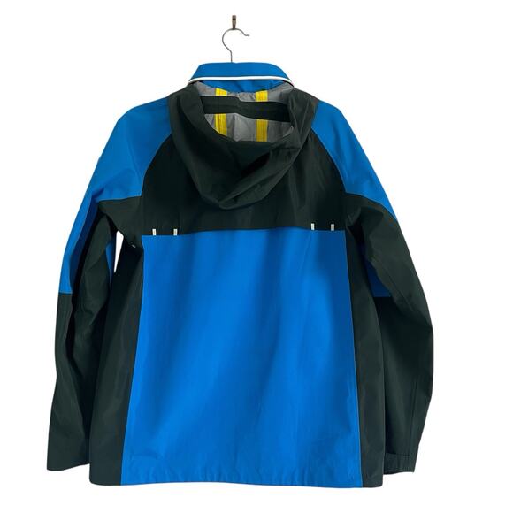 Tory Burch Sport All-Weather Jacket Color block blue green M Sporty Rich Outdoor - Picture 4 of 16